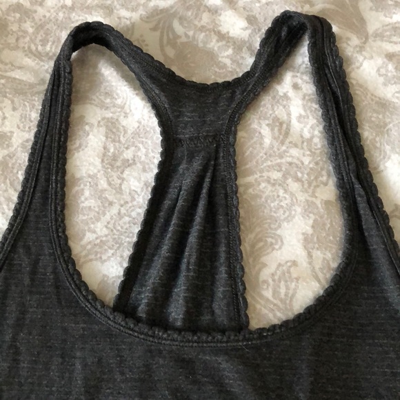 Lululemon 105 F Singlet in Heathered Dark Grey - Picture 8 of 9